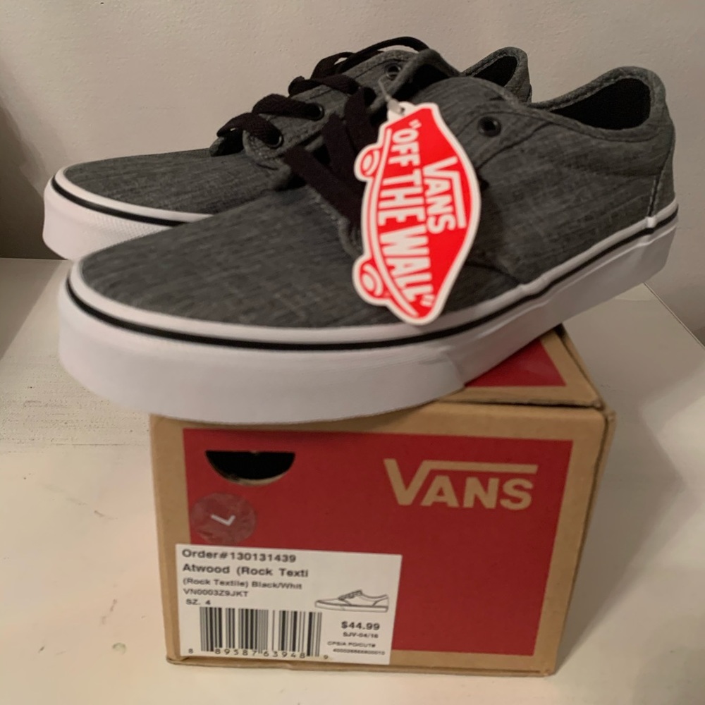 Boys canvas vans
